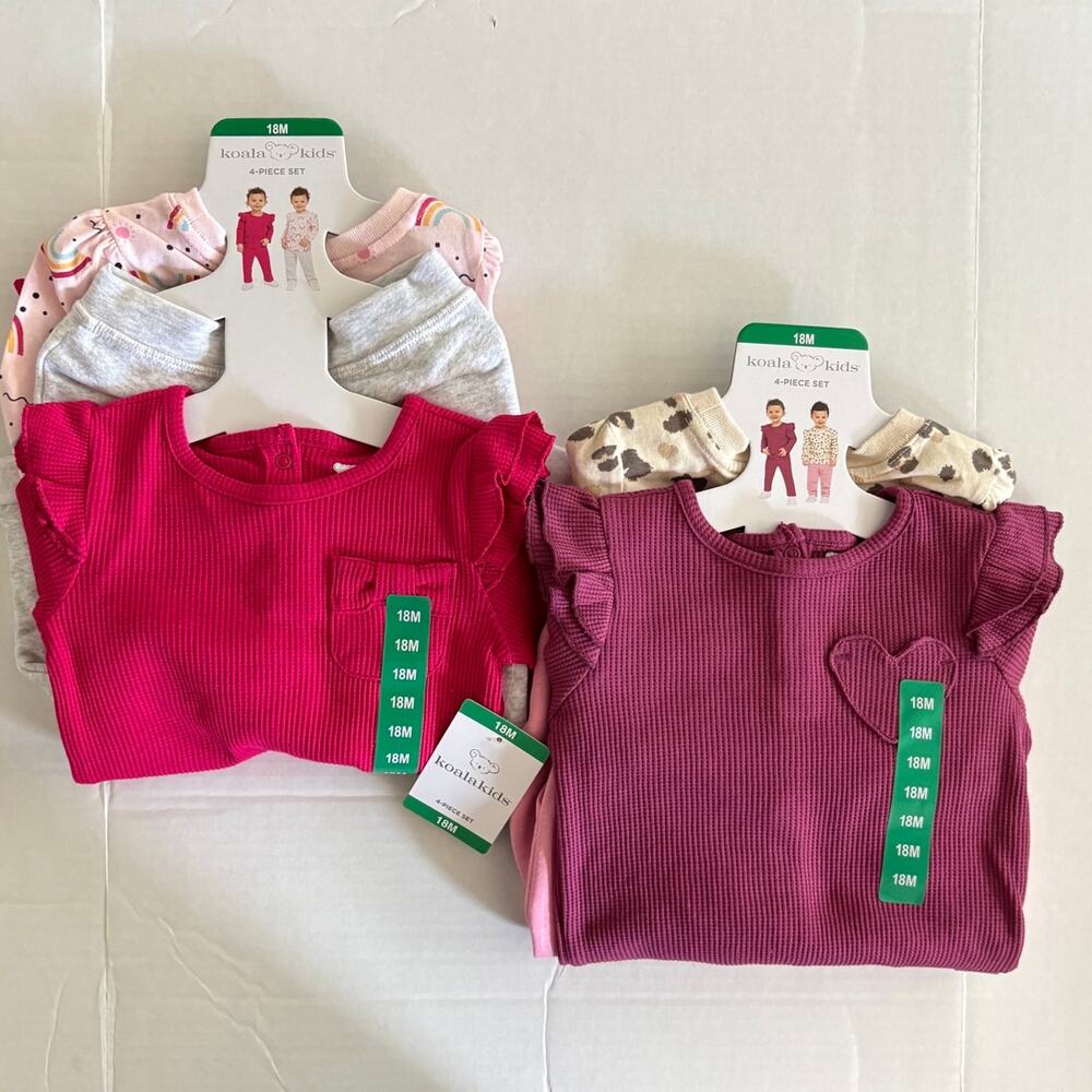 2 Koala Baby 4-piece Thermal 4-Set